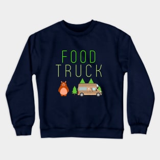 Food Truck aka Camper Van Crewneck Sweatshirt